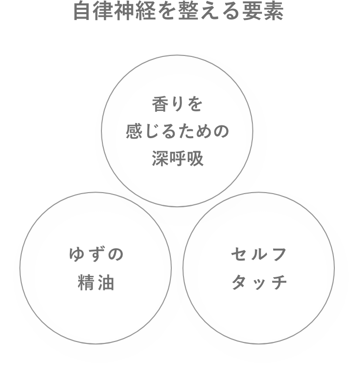 自律神経を整える要素